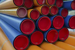 Energy Transition Germany Drucke: District heating pipe system, energy transition