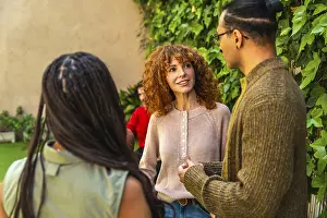 Diverse Group Drucke: Diverse individuals standing together