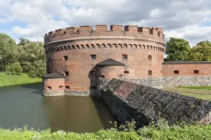 Historic Fortification Russia Drucke: Dohna Tower at Rossgarten Gate