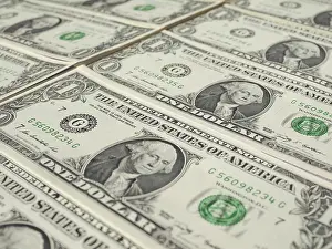 Capital Market Finance Drucke: Dollar notes 1 Dollar