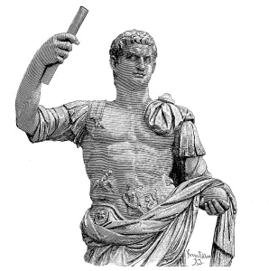 Domitian; geboren am 24.Oktober im Jahr fünfzig und gestorben am achtzehntenSeptember in dem Jahr neunundneunzig