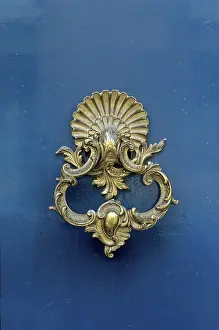 Metal Door Fitting Drucke: Door knocker