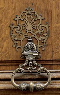 Paris Door Knocker Drucke: Door knocker