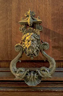 Metal Door Fitting Drucke: Door knocker