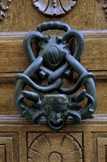 Paris Door Knocker Drucke: Door knocker