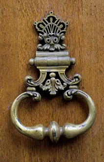 Metal Door Fitting Drucke: Door knocker