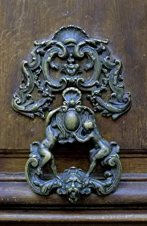 Paris Door Knocker Drucke: Door knocker