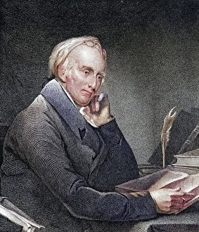 American Statesman Image Drucke: Dr Benjamin Rush, 1745 to 1813