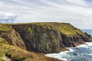 Steep Cliff Landscape Drucke: Dramatic cliffs, coastline, cliffs