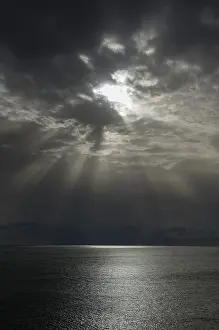 Dramatic Cloud Formation Drucke: Dramatic cloud formation, thunderstorm atmosphere