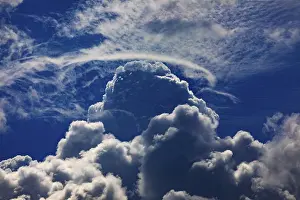 Cloudy Sky Drucke: Dramatic cloudscape with (cumulus) clouds