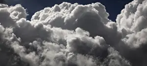 Blue Skies Europe Drucke: Dramatic cloudscape with (cumulus) clouds