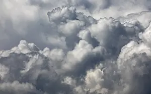 Cumulus Clouds Drucke: Dramatic cloudscape with (cumulus) clouds