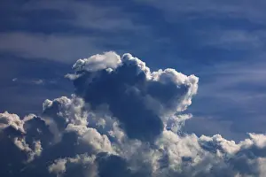 Travel Photography Austria Drucke: Dramatic cloudscape with (cumulus) clouds