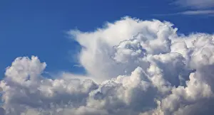 Cumulus Clouds Drucke: Dramatic cloudscape with (cumulus) clouds
