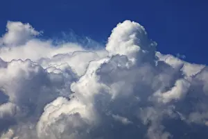Cumulus Clouds Drucke: Dramatic cloudscape with (cumulus) clouds