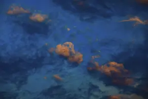 Overcast Austrian Skies Drucke: Dramatic red cloudscape at dusk