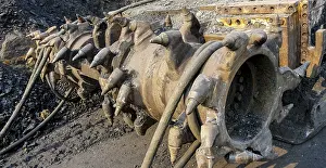 Coal Mining Industry Drucke: Drilling digging tunnelling Mining and processing in South Africa