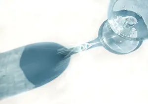 Water Glass Drucke: Drinking glass