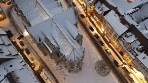 Bilder Datiert 19. Januar 2024: Drohnen-Schuss.