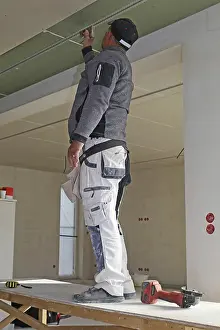 Handicraft Worker Drucke: Dry construction, dry lining