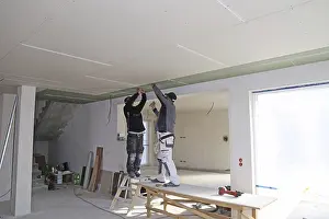 Construction Site Drucke: Dry construction, dry lining