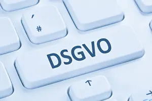 Stuttgart Germany Image Drucke: DSGVO Basic Data Protection Regulation