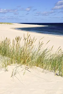 Deserted North Sea Coast Drucke: Dune landscape, Ellenbogen, List