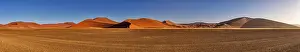 Namib Desert Dunes Drucke: Dunes, Sossusvlei, Namibia