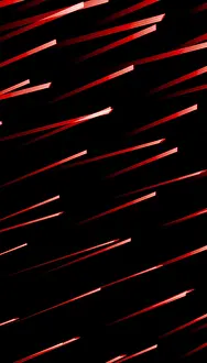 Modern Digital Decoration Drucke: Dynamic abstract image featuring bold red diagonal streaks against a black background