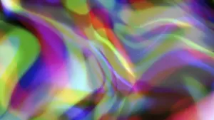 Vibrant Abstract Art Drucke: A dynamic abstract image featuring vibrant