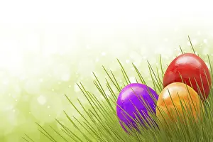 Colorful Easter Egg Drucke: Easter 11