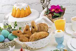 Colourful Food Photography Drucke: Easter cake