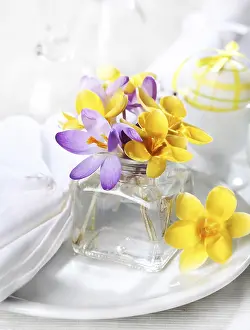 Christian Tradition Drucke: Easter detail with Easter eggs or spring motive