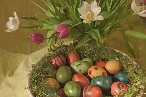 Easter Nest Drucke: Easter nest