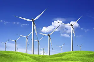 Wind Wheel Generator Drucke: Ecological breeze