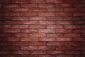 No People In The Background Drucke: The effective brick wall as a background