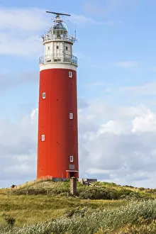 Red Lighthouse Holland Drucke: Eierland lighthouse, De Cocksdorp