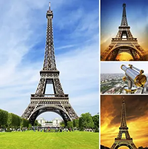 Eiffel Tower Paris Drucke: The Eiffel Tower in Paris
