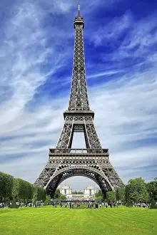Eiffel Tower Paris Drucke: Eiffel tower in Paris