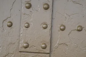 French Landmark Photography Drucke: Eiffel Tower, Rivets, Close-up