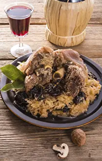 Southern Germany Cuisine Drucke: Eisbein