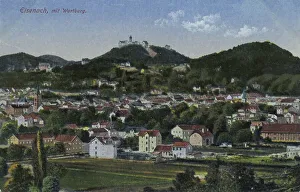 Exact Date Unknown Historical Image Drucke: Eisenach, Thuringia, Germany, view around ca 1910