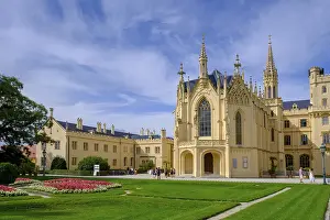 Neo Gothic Style Architecture Drucke: Eisgrub Castle, Lednice Castle