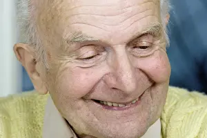 German Portrait Photo Drucke: Elderly man having a conversation