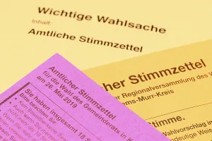 Local Elections Germany Drucke: Election documents for the local elections