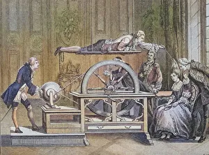 Elektrifizierungsart im 18 Jahrhundert
