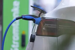 Ecofriendly Energy Supply Drucke: Electromobility, electric car, e-car