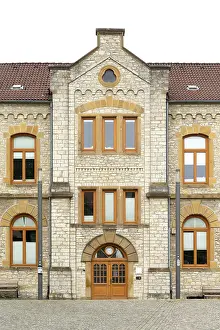 Administrative Building Design Drucke: Former elementary school from 1887 with extensions from 1949