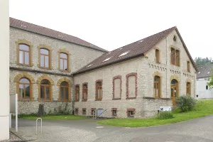 German Historic Building Drucke: Former elementary school from 1887 with extensions from 1949